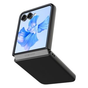 TechTrendz Slim Fit Case for Samsung Galaxy Z Flip 7, Ultra Thin Matte PC with Non-Slip Grip Full Protection Protective Cover for Samsung Galaxy Z Flip7 5G 2025 -Black
